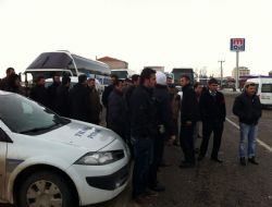 100 araç mahsur kaldı